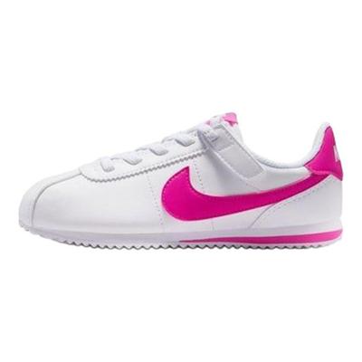 Cortez Easy On Универсальные Удобные Простые Низкие Детские Беговые Кроссовки Детские кроссовки Белые Розовые IH7656-102