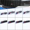 NEOW3 3D Car Front Grille M Badge Emblem Decoration Accessories For Bmw Performance M E46 E90 F20 E39 F10 X3 E83 E61 E91 E87 E60 E93