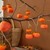 80cm Artificial Persimmon Orange Persimmon Pendant Simulation Persimmon Fruit  Restaurant
