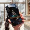 Закаленное стекло чехол для телефона Астронавт подходит для Samsung Galaxy S26 S25 S24 S23 S22 S20 FE Ultra Plus противоударный задняя крышка