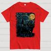 Starry School Cotton Summer Casual Cool Loose T-Shirt