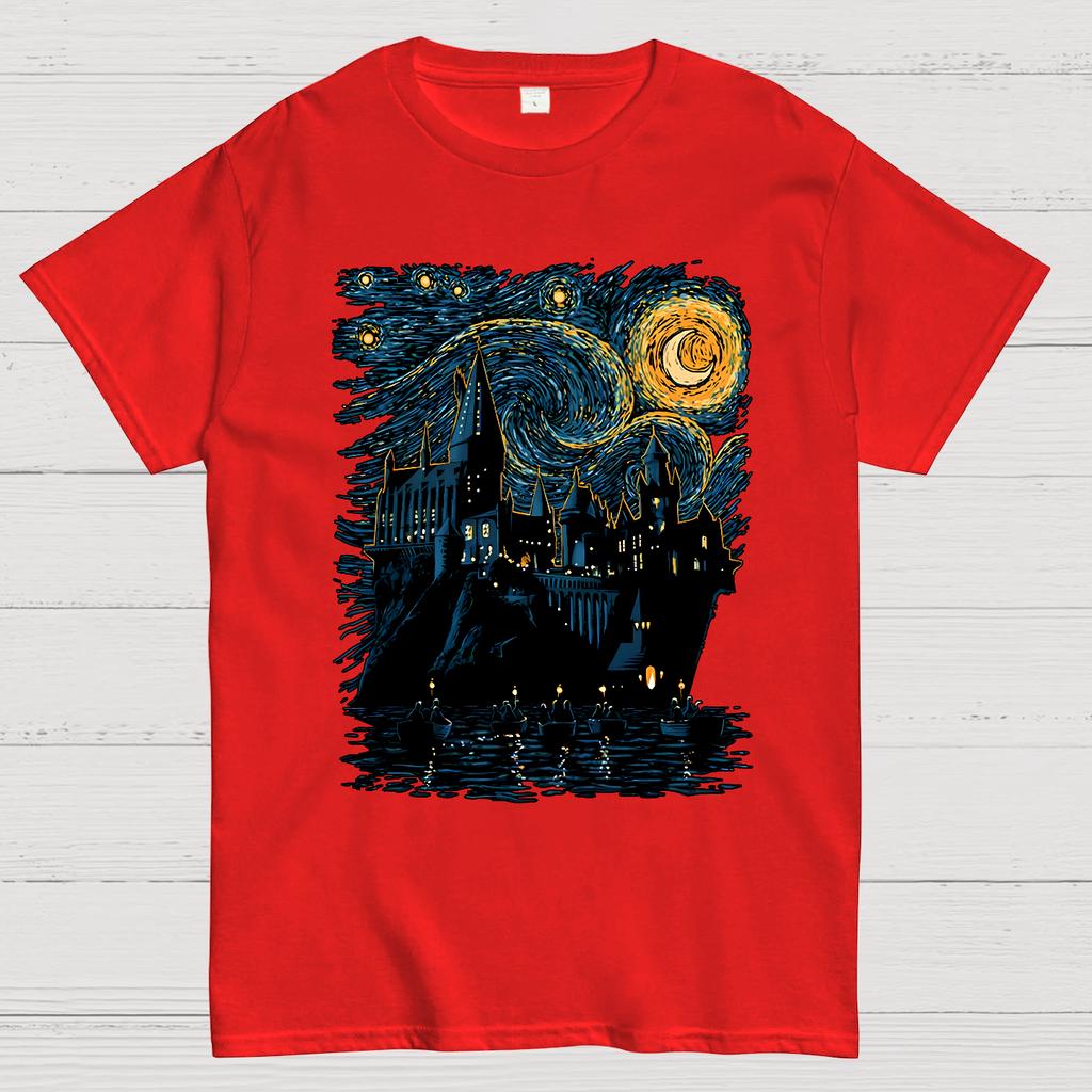 Starry School Cotton Summer Casual Cool Loose T-Shirt