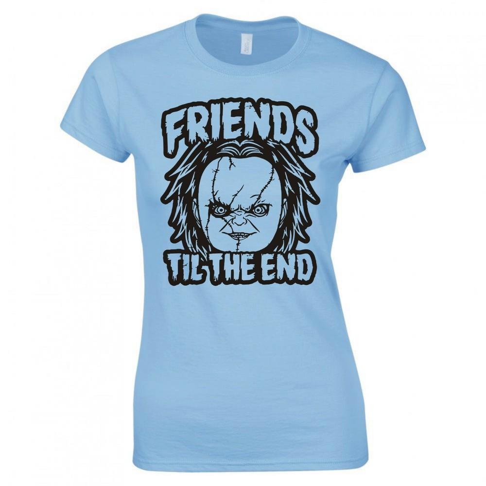 Inspired By Childs Play Friends Til The End Skinny Fit TShirt