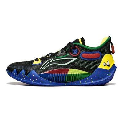 Баскетбольные кроссовки Li Ning Jimmy Butler 1 мужские кроссовки черные зеленые желтые ABAS163-4