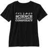 Science Is Not A Liberal Conspriracy Short Sleeve T Shirt Darwin