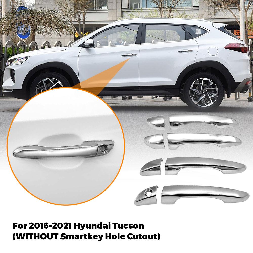 Для Hyundai Tucson 2015 2016 2017 2018 2019 2020 Накладка на молдинг ручки наружной двери автомобиля Декоративная накладка ABS Автоаксессуары