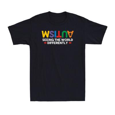 Autism Awareness Seeing the World Differently T-shirt