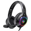 K9 Gaming Headset with RGB LED Lights,Noise Cancelling,Stereo PS Vita Headset with Microphone,Over-Ear Headphones for PC,PS4,PS5,Switch, Xbox One, Mac