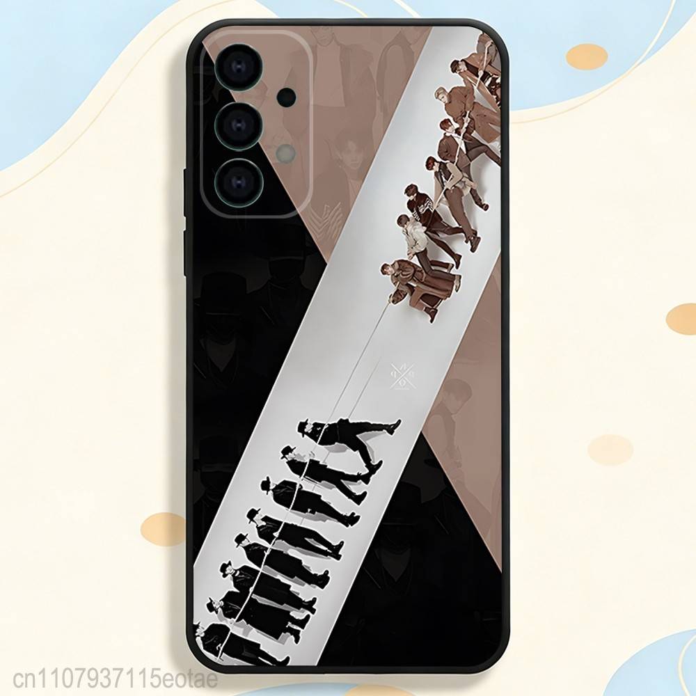 Чехол для телефона A-ATEEZ In Your Fantasy для Samsung S25, S26, S24, S21, S22, S23, S30, Ultra, S20, Plus, Fe, Lite, 5G Черный