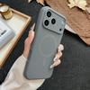 Официальный Жидкий Силикон Для Magsafe Магнитный Чехол Для Телефона Для iPhone 17 Air 16 15 14 13 12 Pro Max Беспроводная Зарядка Обложка