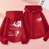 Anime Chaaw Man Zipper Hoodie Makima She Is Always Watching Hayakawa Aki Graphic Zip Up Jacket Men Women Oversized Hoodies