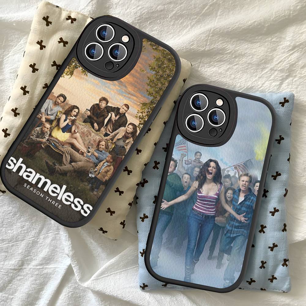 Жизнерадостный сериал S-Shameless Кожаный чехол для телефона для IPhone 16 15 14 13 12 11 Pro Max Plus Ударопрочный чехол