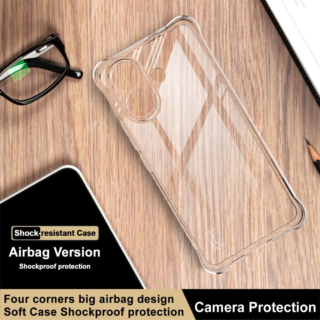 Для Vivo V60 Lite 5G Глобальный Чехол для телефона IMAK Ударопрочный Мягкий чехол