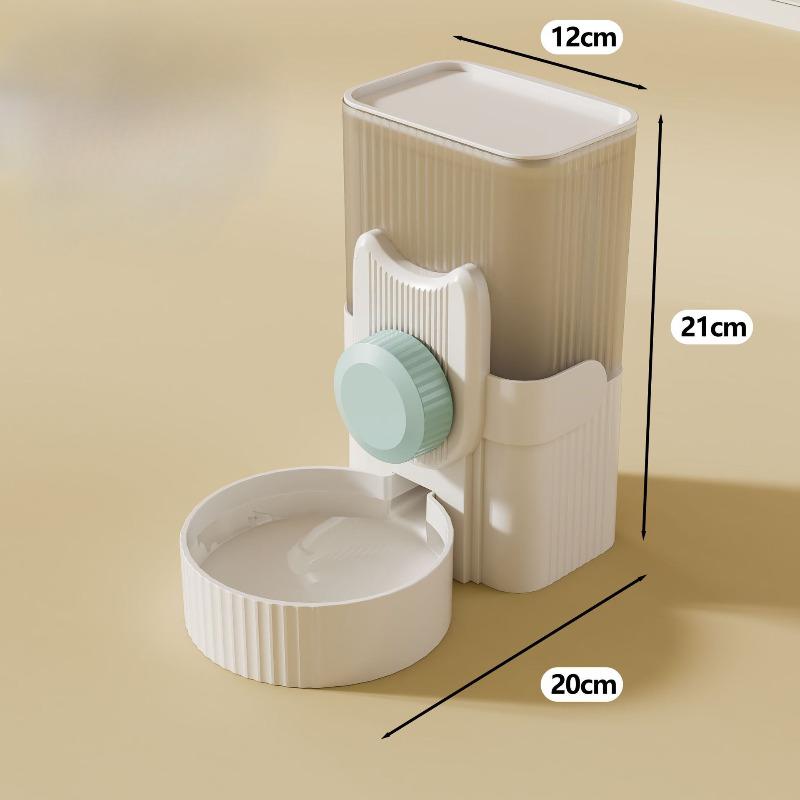 2026 New Hanging Gravity Flow Pet Water Dispenser 1000ML Automatic Drinking Bottle for Cats Rabbits Hamsters Cage Accessories KTY