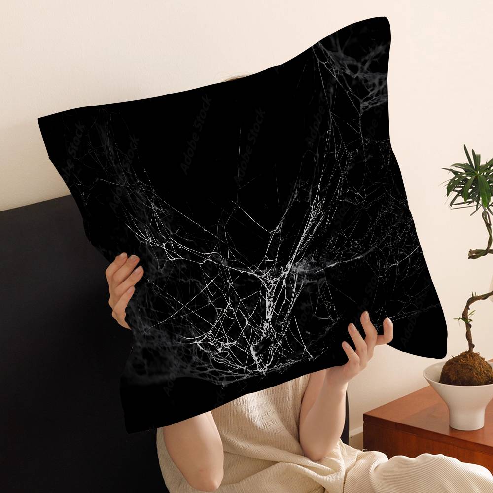 Halloween Spider Web Decoration Pillow Cover Design Cushion Cover Decor Holiday Decorati