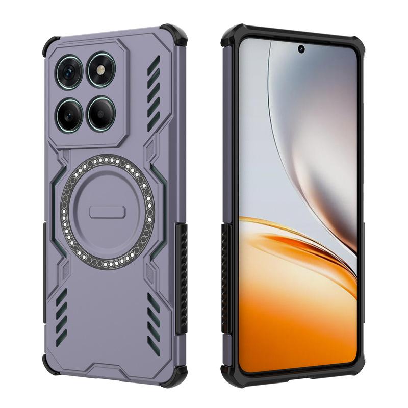 Применимо к MOTOedge70Fusion Butterfly A Магнитный чехол для мобильного телефона Motorola edge60Fusion Охлаждающий чехол