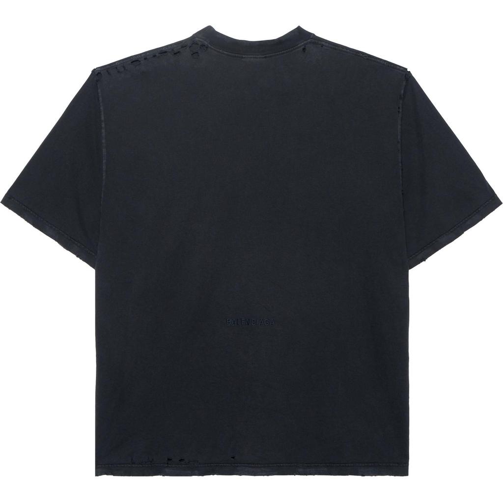Balenciaga Футболка Paris Liberty Средний крой 764235TQVR91083