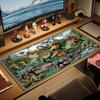 Dinosaur Color Mouse Pad Large Gaming Table Cushion Non-slip Laptop Tablet Big Mousepad XXL Mat Mini PC Playmat With Lock edge