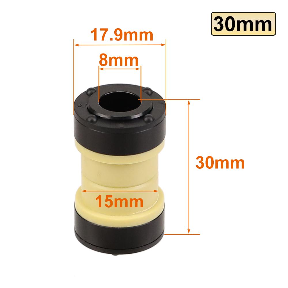 HEPPE Bike Rear Shock Bushing Bike Rear Suspension Shock Absorber DU Bushing 20/22/22.2/25/30/40mm for FOX Rear Shock Absorber