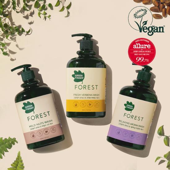 Green Finger Forest Wash 500ml 3 Types, Choose 1