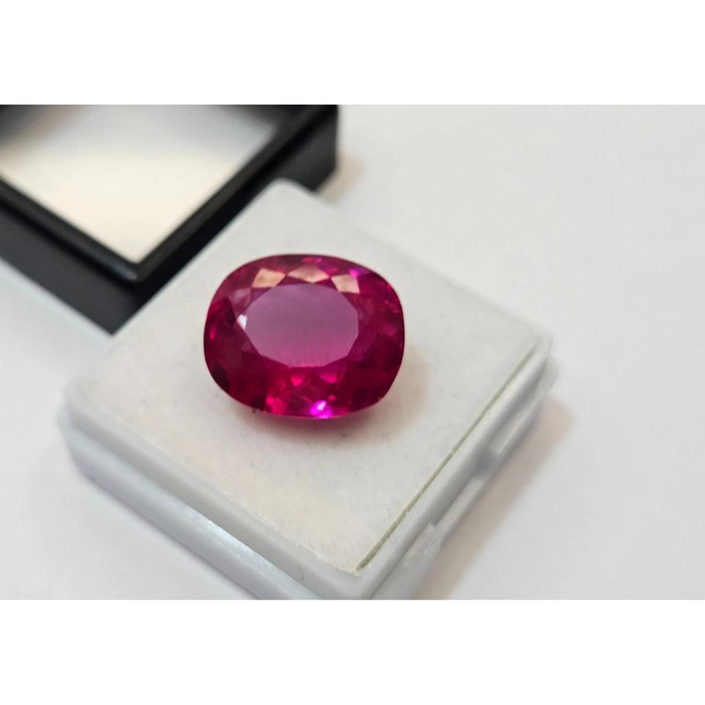 Cushion Cut Natural Pink Sapphire 13+ Ct Fabulous Loose Gemstone