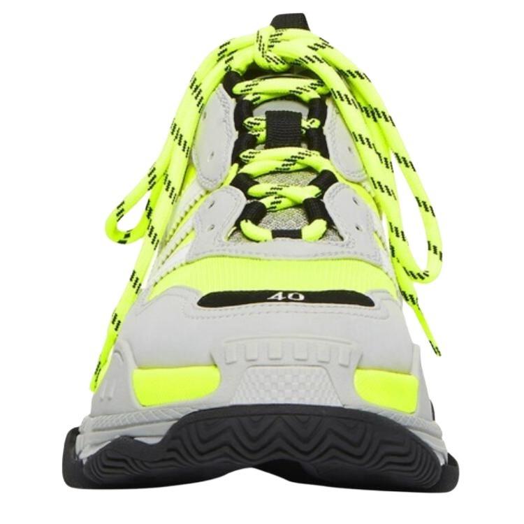 Balenciaga Triple S x adidas 'Fluo Yellow' Men's 712821W2ZB57512