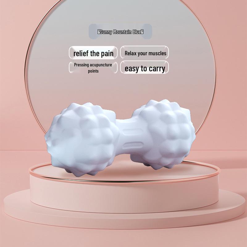 Мяч для расслабления фасций для йоги, фитнеса, массажа шеи, плеч, талии, стоп и спины