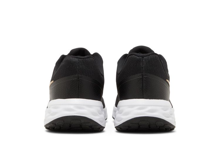 Men's Sneakers Nike Revolution 6 'Black Metallic Gold'