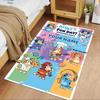 Bluey Customize Text Floor Mat Suitable for Dining Room Study room Game Room Decorate room Antislip Carpet Office home decor Gift for Festivals