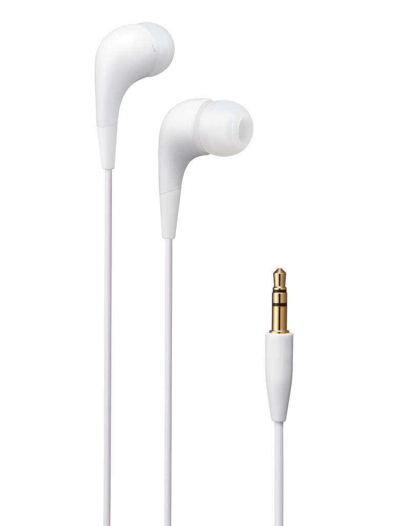 Проводные белые наушники-вкладыши JVC Kenwood HA-FX6-W, Легкие, Компактные,
