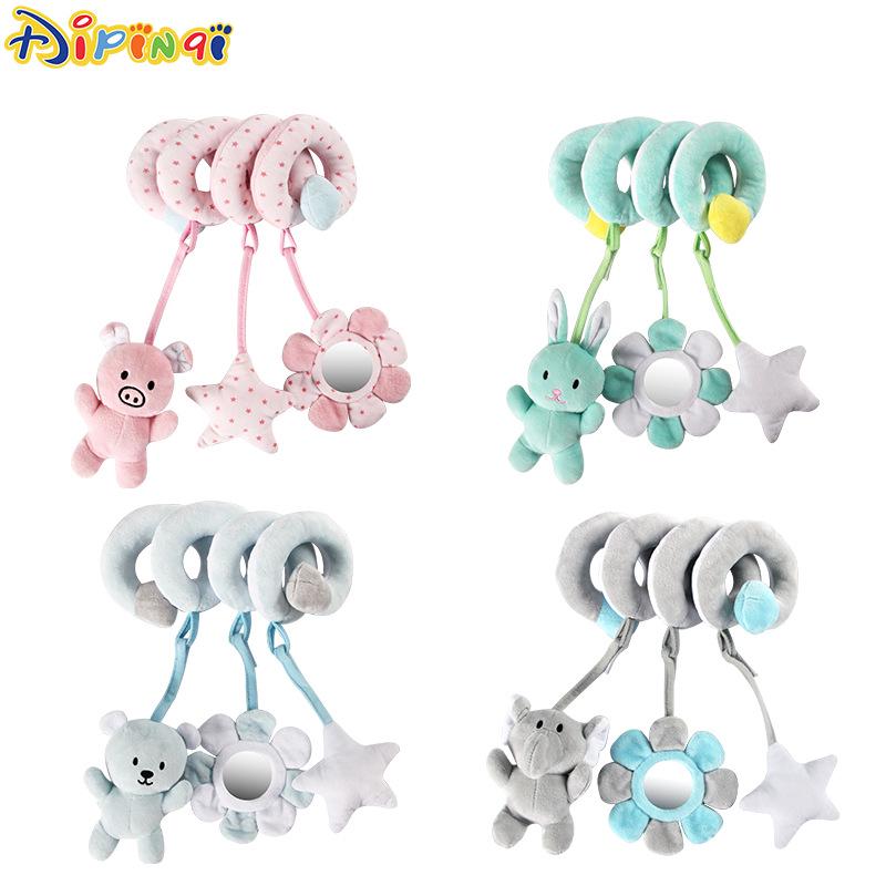 Плюшевый слон детская кроватка и коляска подвесной бортик