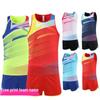 Men's and Women's Track & Field Sportswear: Student Training & Competition Running Vest Set