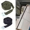 Car Nylon Camping Travel Bag Tie Luggage Strap Cargo Rope Buckle Tie-Down Belt