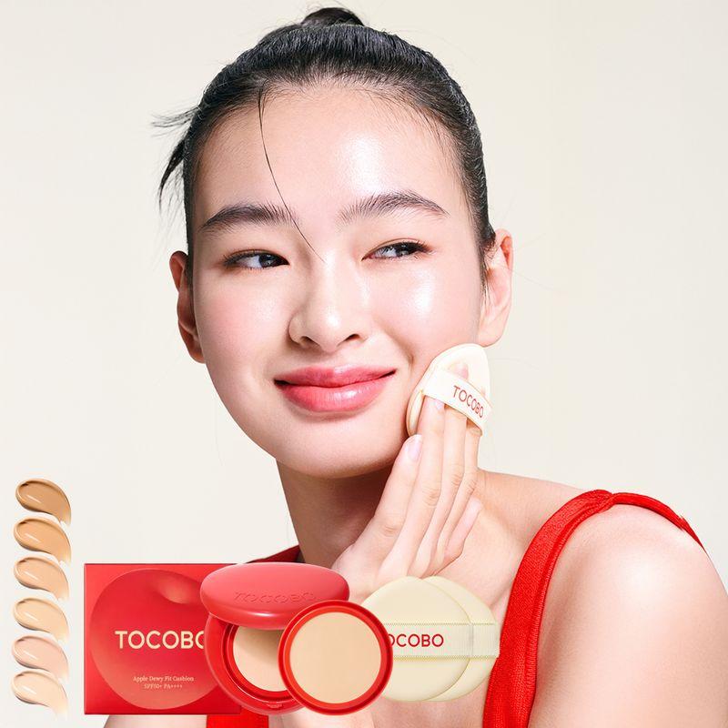 TOCOBO Apple Dewy Fit Cushion + Refill Kit (6 цветов)