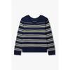 VoV V Neck Stripe Knit pulloVer 7156350002