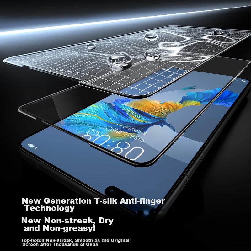 Защитная пленка 28° для Huawei Mate40 Pro, Пленка для Mate40 Pro+/RS Гидрогелевая пленка, Антишпионская пленка с полным покрытием, Не закаленное стекло, Ударопрочная