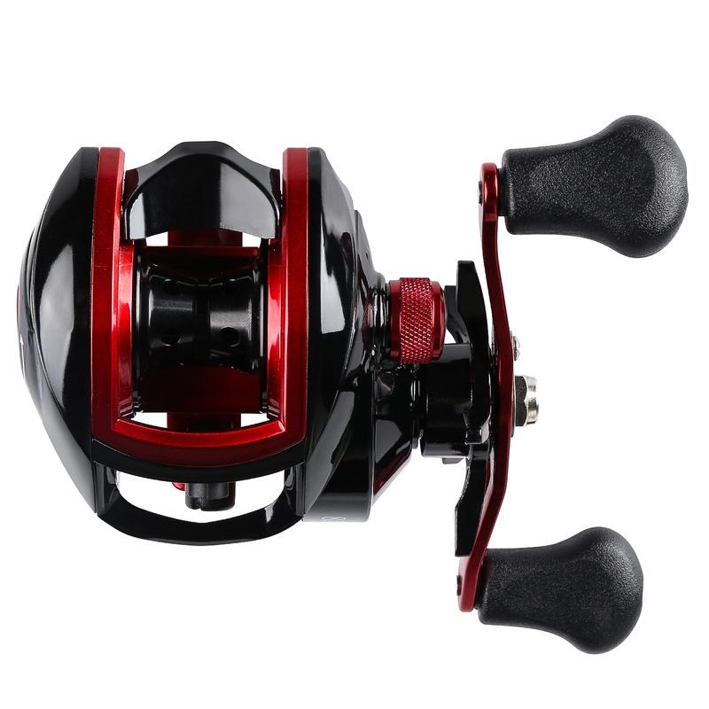Baitcasting Reel 18+1BB 8.1:1 High Speed Fishing Reel Casting Reel for Freshwater Saltwater Fishing