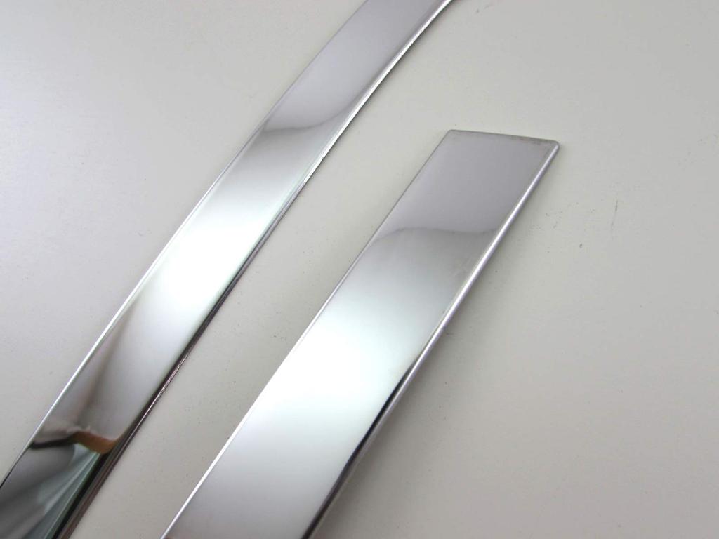 BRIGHTZ Atrai Wagon S321G S331G Late Model Super Mirror Stainless Steel Plated Surround Grille Moulding 5PC Bumper Moulding S321 S331 321 331 Atrai