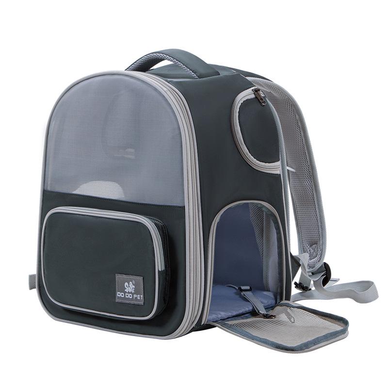 Расширяемый рюкзак для кошек и собак: Портативная, складная, вместительная переноска для питомцев