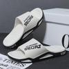 Men's Summer Non-Slip Thick Sole Beach Slippers and Indoor Flip Flops