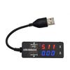 Цифровой USB-вольтметр-амперметр с ЖК-дисплеем для автомобиля, телефона, индикатор напряжения, тока, вольт, ампер, мощности, емкости, детектор зарядного устройства, монитор