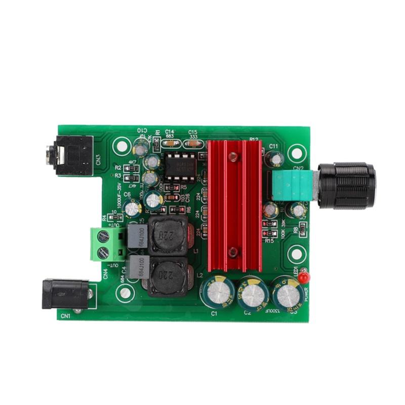 TPA3116 D2 8-25VDC 100W Mono Power Subwoofer Digital Amplifier Board Module With NE5532 OPAMP