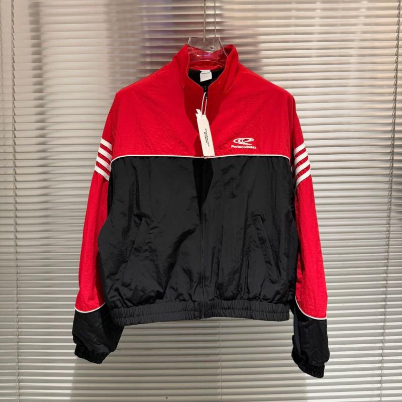 Mens Streetwear Zip-Up Jacket With Reflective Stripes Loose Fit Cotton Blend Fall Outdoor Casual Wear