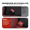 APK6  Car Seat Belt Anti Scratch Base Protector Cover Accessories For Jeep Compass Renegade Cherokee Wrangler JK Patriot Liberty