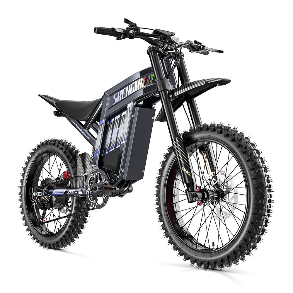 Электровелосипед Shengmilo S900 1500W с толстыми шинами, аккумулятор 60V30AH, Shimano 7 скоростей, гидравлические тормоза для взрослых