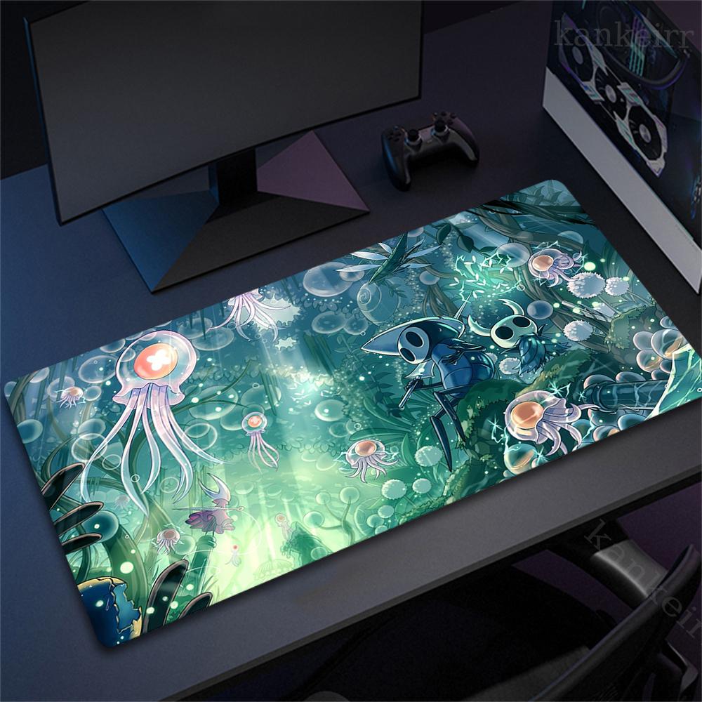 HD Печать Крутой Hollow Knight Silksong Коврик для Мыши Настольные Коврики Коврик для Компьютерной Мыши Компания Большой Настольный Коврик XXL Большие Коврики для Игровых ПК
