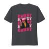 Howdy Groovy Western Black Cowgirl African American Women T Shirt vintage Washed Stylish fashion Stretched Unisex Comfortable