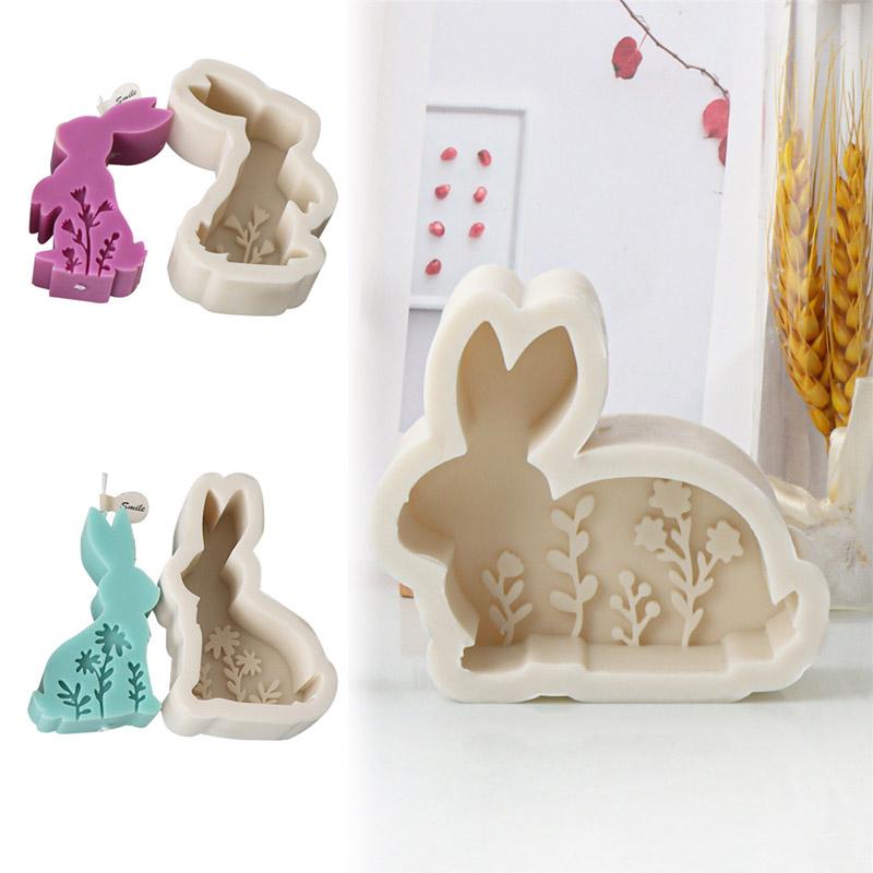 1Pc Silicone Candy Molds for Easter, Easter-Themed Silicone Molds, Easter Bunny Silicone Molds, Easter Chick Mold Silicone