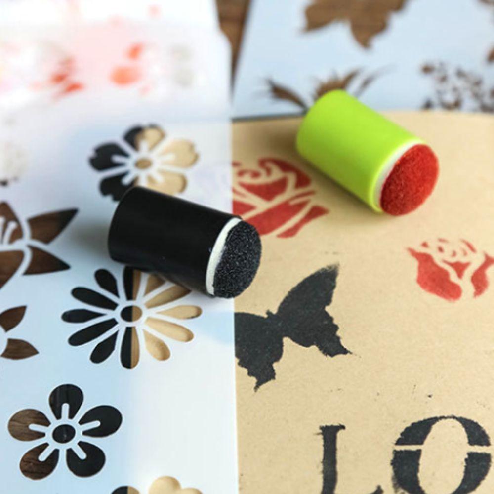 40PCS/set Multicolour Finger Daubers Small Size Children's Painting Tool  Coloring Activities