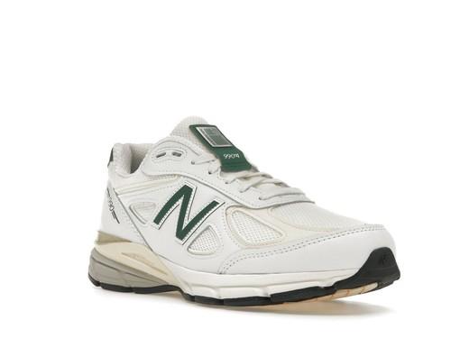 New Balance 990v4 Сделано в США x Teddy Santis Низкие Белые Зеленые - U990TC4